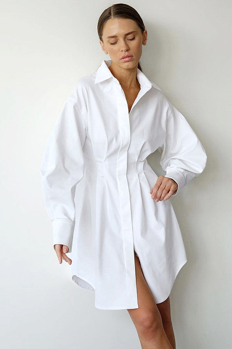 Hana Oversized Shirt Dress