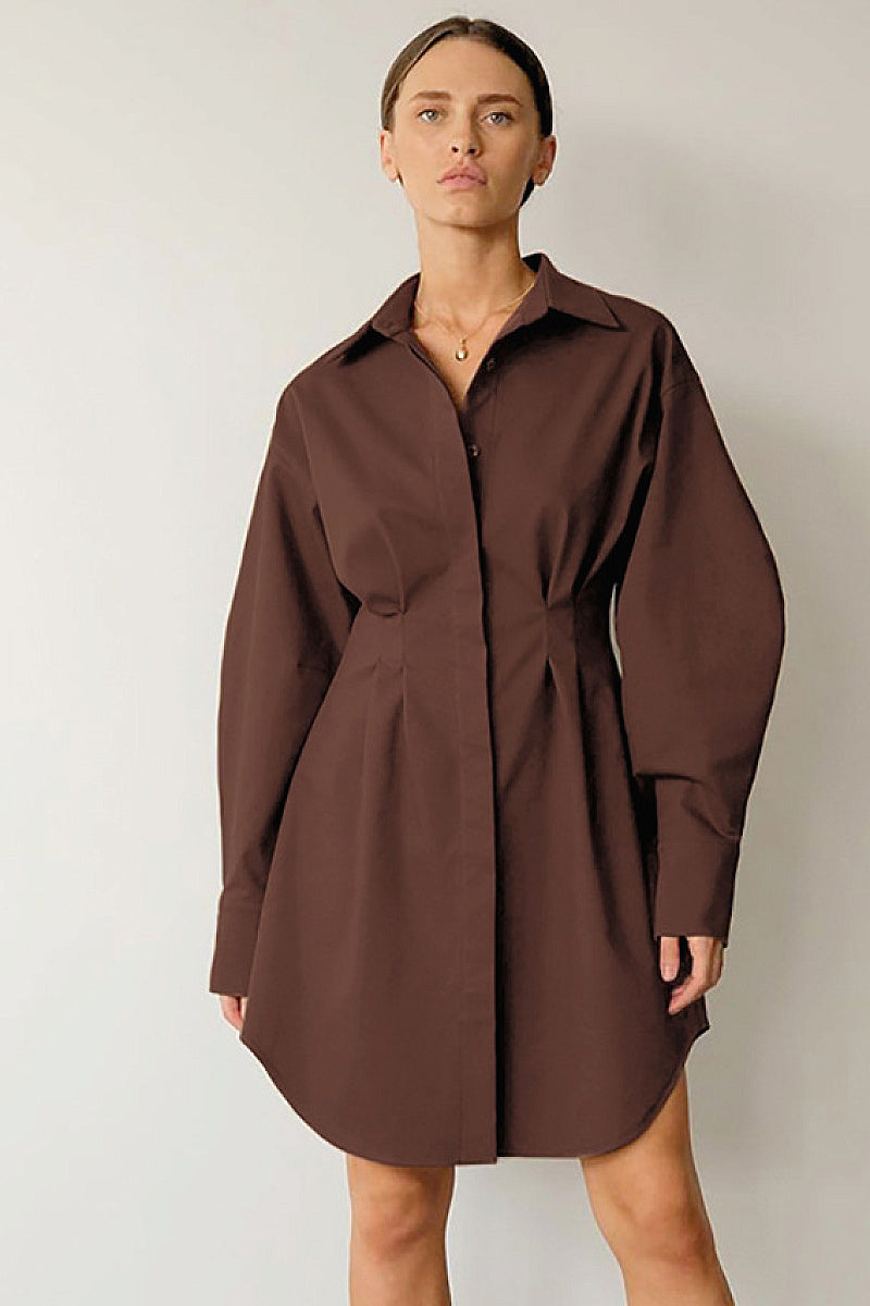 Hana Oversized Shirt Dress