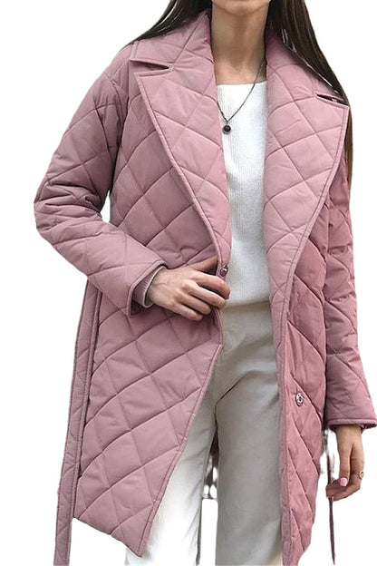 Suji Quilted Mid-Length Coat