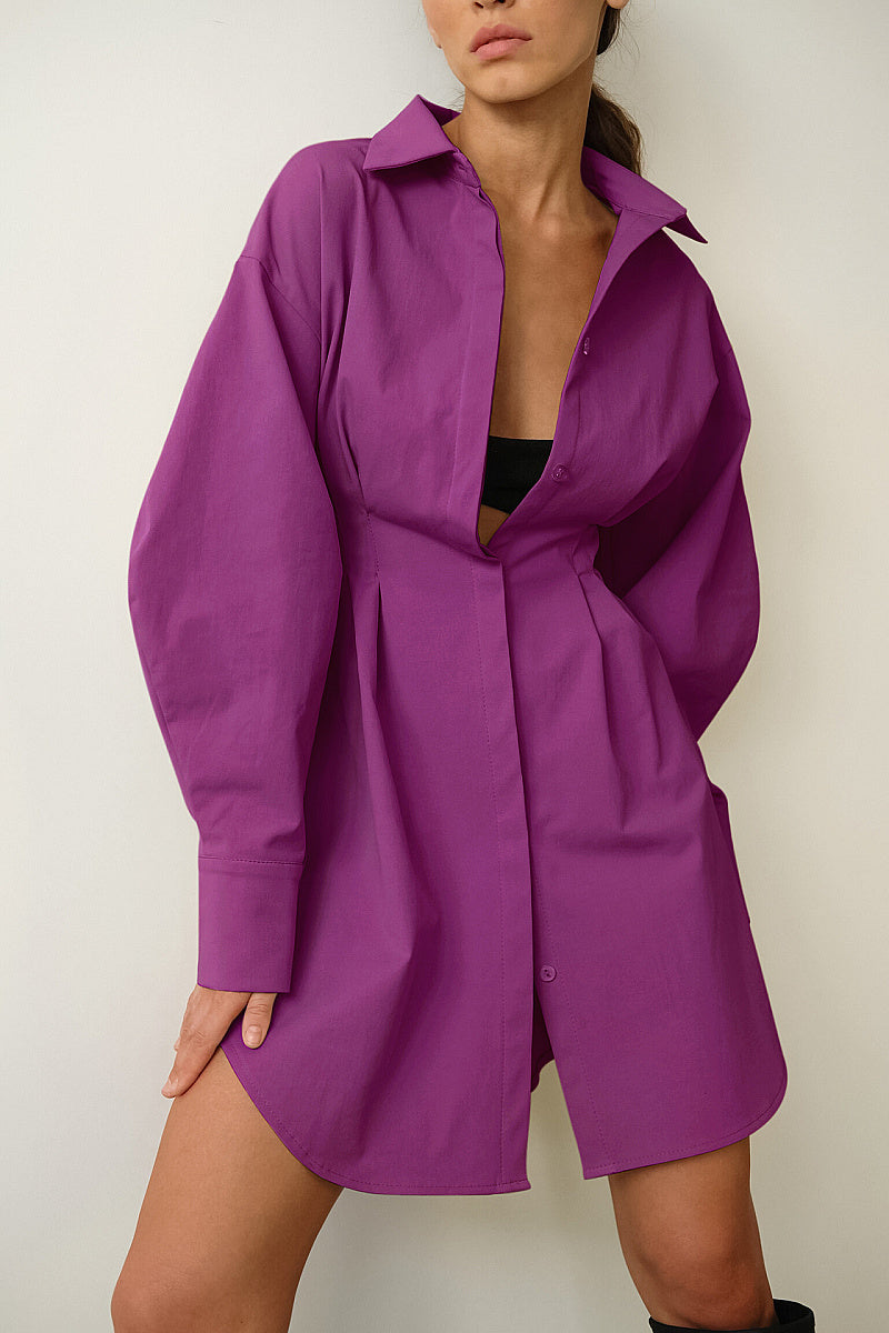 Hana Oversized Shirt Dress